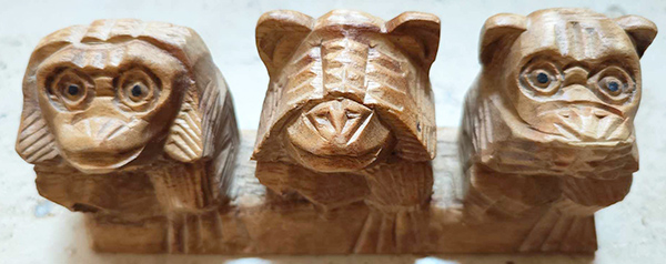 Tiere aus Holz